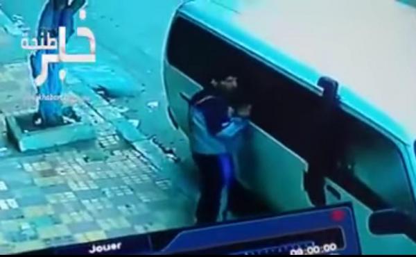 بالفيديو.. كاميرات المراقبة بحي بني مكادة القديمة بطنجة تكشف لصا متلبسا بسرقة سيارة