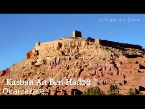 منظر رائع من قصبة أيت بن حدو بورزازات