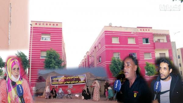 إقامات مغشوشة تتحول إلى عذاب وعشرات الأسر تبيت في العراء خشية سقوطها فوق رؤوسهم