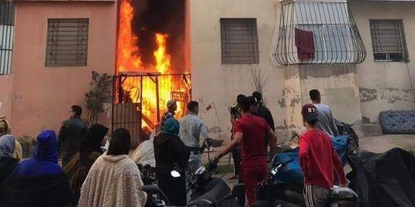 تصرف أحمق يتسبب في اندلاع حريق مهول بإقامة سكنية بالدار البيضاء