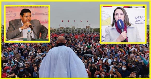 بالفيديو: "الطرمونية" يصف "منيب" بـ"الزعيمة الكارطونية" بعد مهاجمتها لـ"ولد الرشيد" ويؤكد.. "أتحداك تجمعي غير ألف شخص"