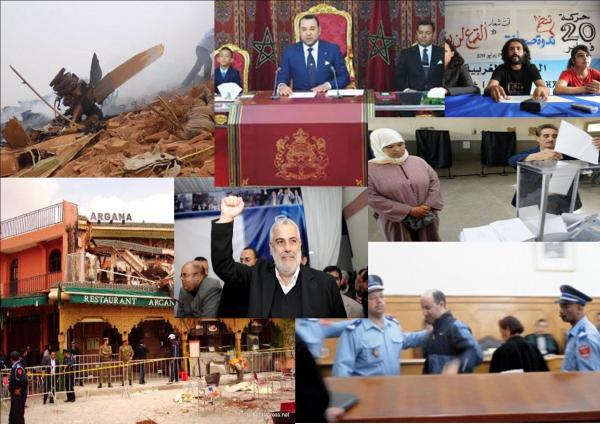 أحداث هامة مر بها المغرب سنة 2011 وأبرزها صعود الاسلاميين للحكم	