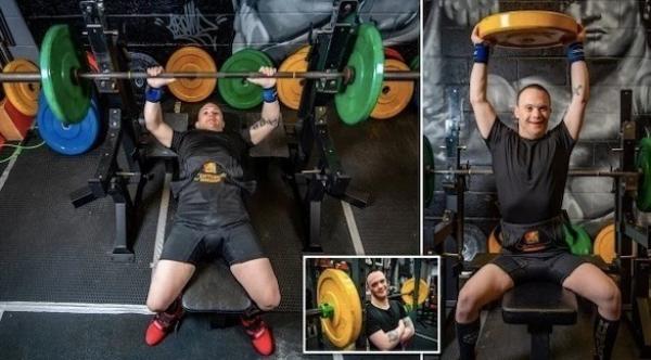 يصبح بطلاً في رفع الاثقال بالرغم من إصابته بمتلازمة داون