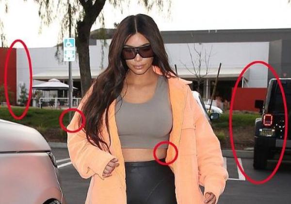 فايسبوكيون يسخرون من كيم كارداشيان بسبب أخطاء في "الفوتوشوب"