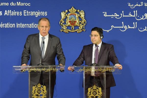 بوريطة يتلقى اتصالا هاتفيا من وزير الخارجية الروسي