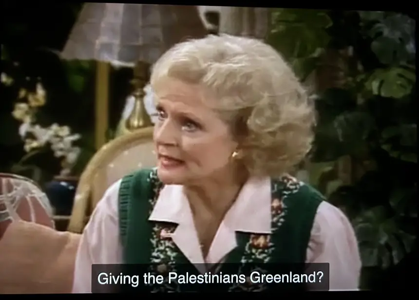 بالفيديو...مسلسل قديم تناول فكرة ترامب عن تهجير الفلسطينيين ومكان نقلهم