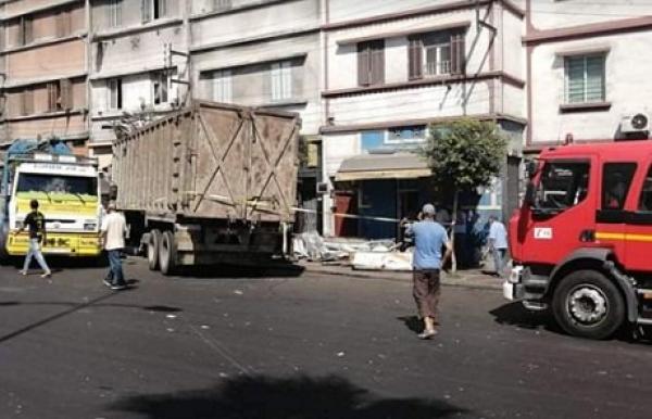 السلطات الأمنية تكشف عن الرواية الرسمية لحادثة اصطدام "رموك" بأحد المحلات التجارية