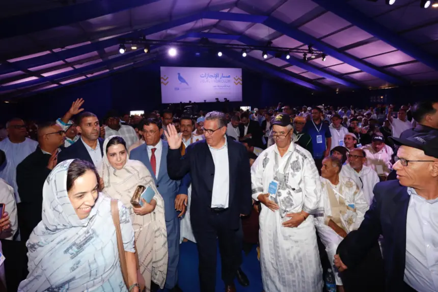 أخنوش يستعرض بكلميم أبرز انجازات حكومته ويوجه رسائل إلى الخصوم والمعارضة (الكلمة الكاملة)