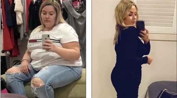 شابة مدمنة على الحلويات والوجبات السريعة تفقد 53 كيلوغراماً لتحقيق حلم والدتها المتوفاة