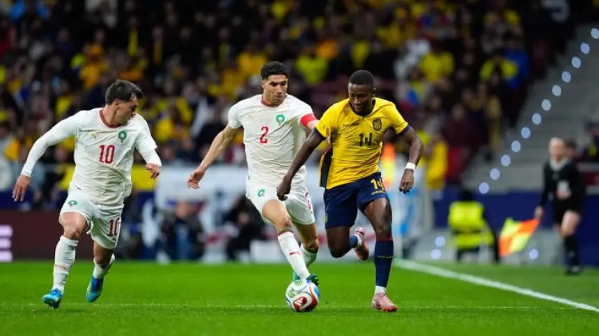 التشكيلة الرسمية للمنتخب المغربي أمام باراغواي