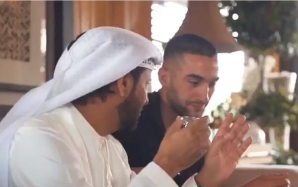 زياش في ضيافة مستثمر إماراتي لقضاء عطلة رأس السنة