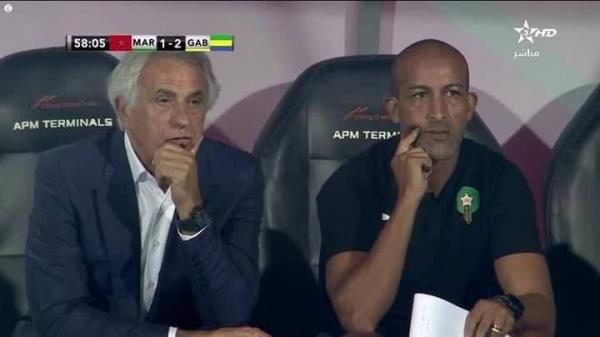 المنتخب المغربي بدون روح في مباراة الغابون