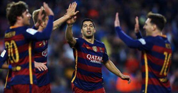 بالفيديو.. برشلونة يستعيد صدارة الليغا بسداسية فى ليلة سواريز التاريخية