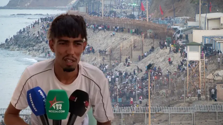 "ضربونا بالقرطاس وهربنا".. عائد من سبتة يروي لحظات مرعبة ويكشف تفاصيل الاعتداءات الصادمة