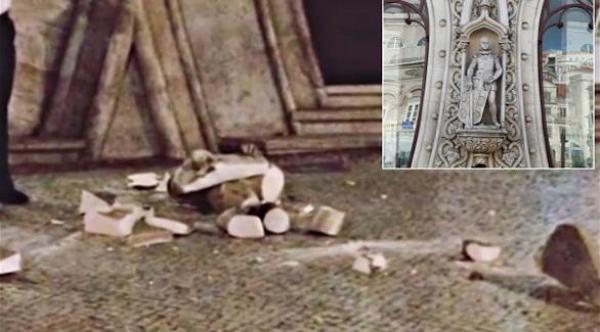 "سيلفي" تحطم تمثالاً تاريخياً لأحد ملوك البرتغال