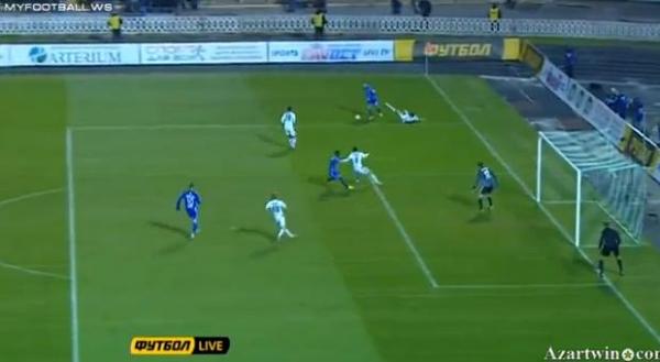 هدف يونس بلهندة بالدوري الاوكراني