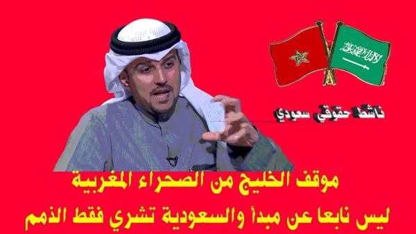 حقوقي سعودي: موقف الخليج من الصحراء ليس مبنيا على مبادئ و السعودية تشتري الذمم لكسب الولاء