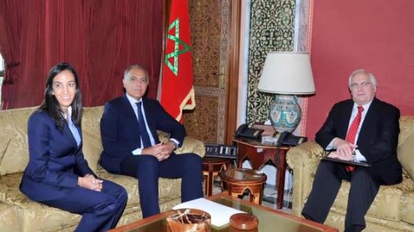 مزوار يستقبل المبعوث الشخصي للأمين العام للأمم المتحدة للصحراء كريستوفر روس