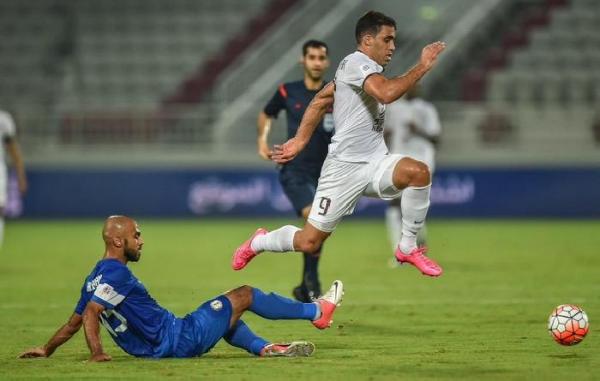 حمد الله يسجل ثنائية في ظرف 3 دقائق و يتصدر هدافي الدوري القطري