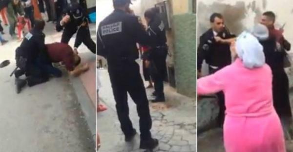 مديرية الأمن تعلن القبض على المتورطين في الإعتداء على شرطي تطوان