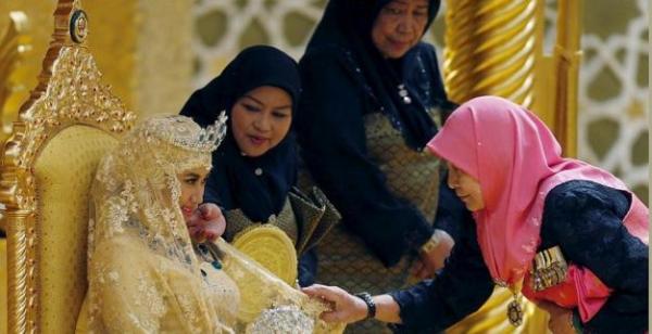 صور. زفاف أسطوري للابن الأصغر لسلطان بروناي