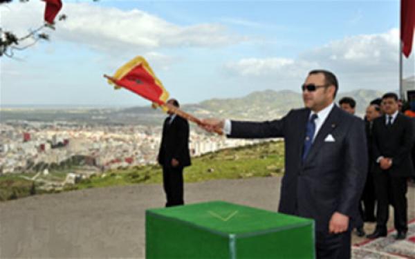 الملك يحل بمدينة تطوان