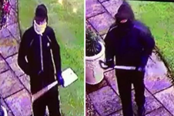 بالفيديو: شاهد كيف اقتحم لصان منزلاً في وضح النهار