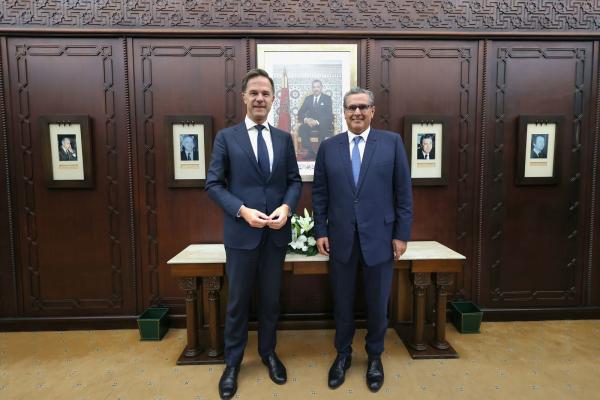 الاستثمار في الهيدروجين الأخضر يتصدر مباحثات أخنوش ونظيره الهولندي(صور)