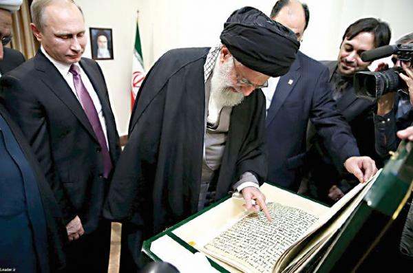 خامنئي يخص بوتين باستقبال لافت و يتوافقان في المسألة السورية