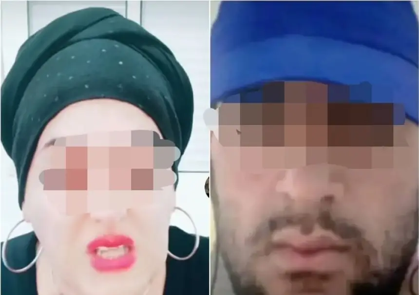 بالدموع.. أول ظهور لزوج المنقبة الذي أهمل أبناءه وزوجته المنقبة وتحول لامرأة بعد هجرته لإسبانيا