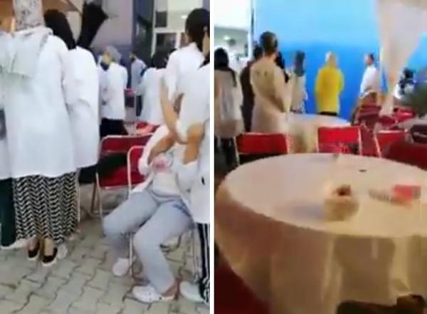 نجونا من فاجعة...غاز سام كاد يقضي على عمال مصنع بالقنيطرة ونقل العشرات إلى المستعجلات (فيديو)