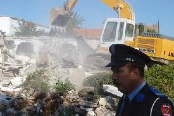 وقفة احتجاجية امام وزارة الطاقة  لموظفي واطر وكالة تنمية الطاقات المتجددة