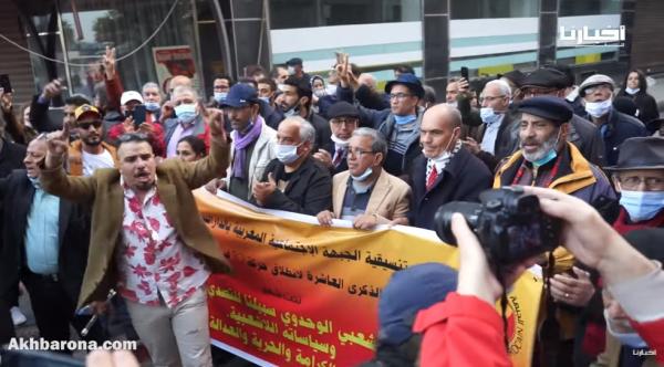 نشطاء 20 فبراير بالبيضاء عازمون على مواصلة النضال من أجل تحقيق مطالب الحركة