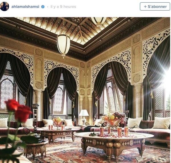 أحلام منبهرة بالديكور المغربي وتلجأ إلى إنستاغرام لطلب مساعدة غير متوقعة