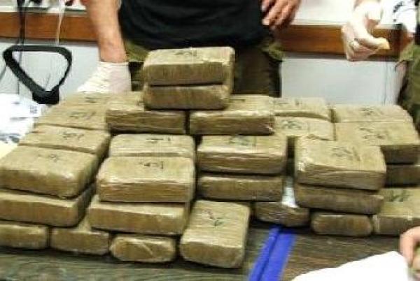 حجز 420 كلغ من مخدر الحشيش بساحل الجزيرة الخضراء