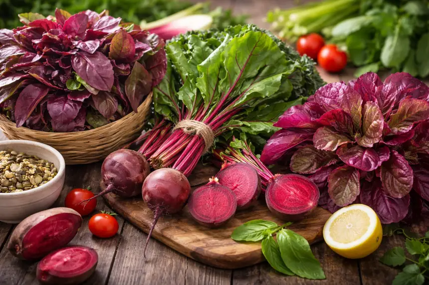 الخضراوات الورقية الحمراء.. خيار غذائي يدعم مخزون الحديد لدى النساء