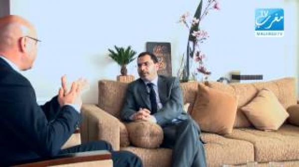 مصطفى الخلفي، وزير الإتصال المغربي على مغرب تيفي