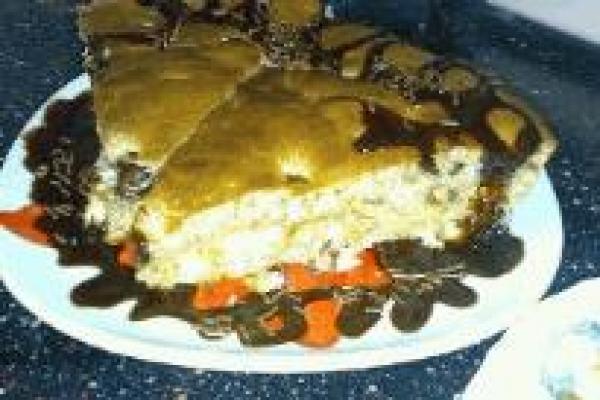 كيكة محشوة بالتفاح