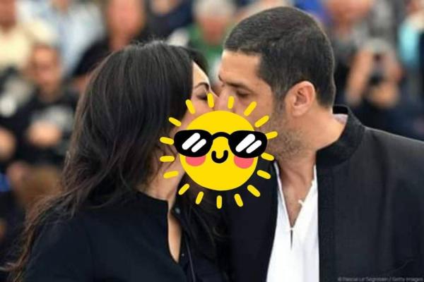 من جديد: قبلة حارة جديدة لفنان وفنانة مغربيين تشعلها من مهرجان "كان"