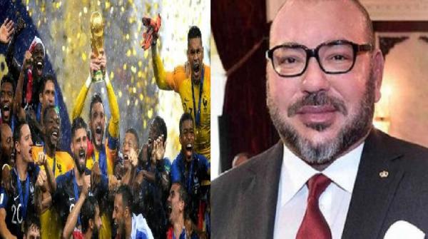 هذا ما قاله الملك محمد السادس عن المنتخب الفرنسي المُتوج بمونديال روسيا