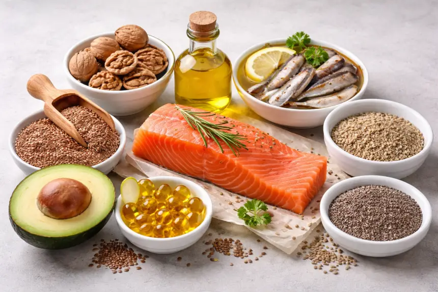 أحماض أوميغا-3 قد تدعم المزاج بشكل محدود وليست علاجًا بديلاً للاكتئاب