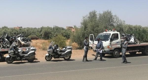 الحوز.. الدرك الملكي يشنّ حملة ضد "الخطافة" ويقود العشرات نحو "المحجز"