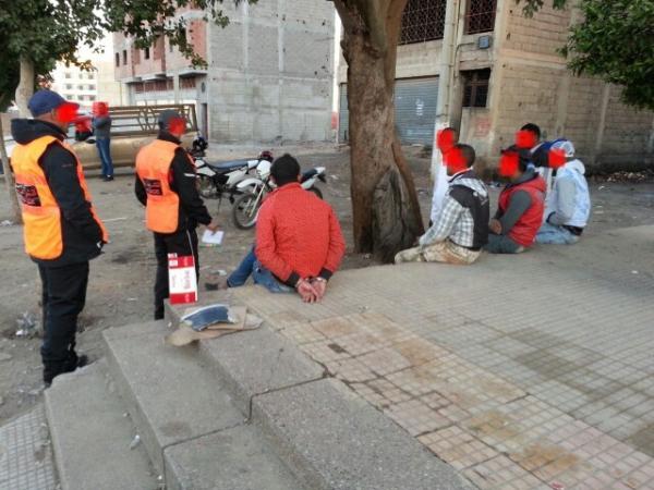 اعتقال "مشرمل" اعتدى على ثلاثة شبان  بالسلاح الأبيض