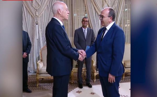 الرئيس التونسي قيس سعيد يستقبل المالكي وحكيم بنشماش بقصر قرطاج