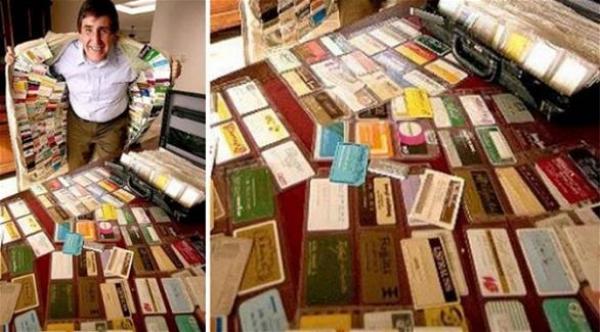 أمريكي يدخل غينيس بـ 1497 بطاقة ائتمان