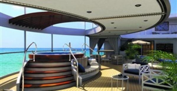 «يوتوبيا».. باخرة تضم شقق سكنية بـ 36 مليون دولار للوحدة (فيديو  )