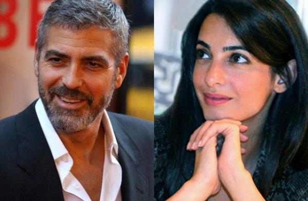 جورج كلوني يخطب المحامية اللبنانية آمال علم الدين