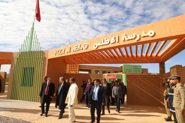 عامل إقليم ورزازات يشرف على تدشين وإعطاء انطلاقة مشاريع تنموية تقدر بحوالي 50 مليون درهم