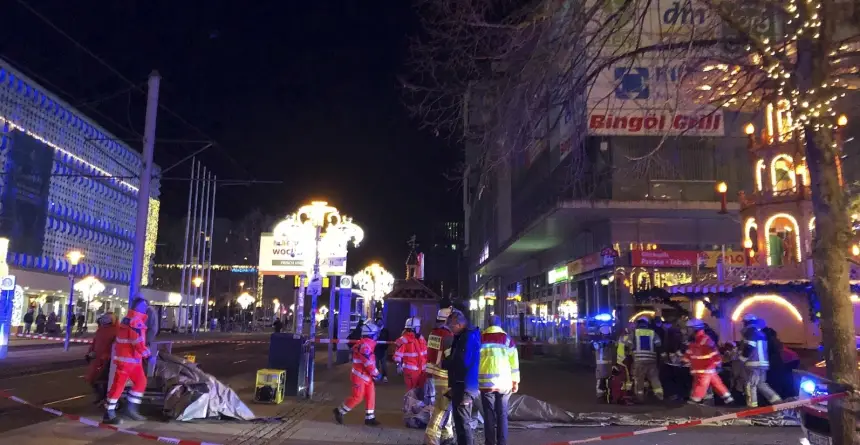 حادث دهس جديد يهز ألمانيا في موسم أعياد الميلاد والحصيلة دامية