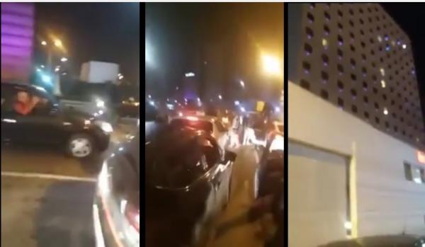 جماهير الوداد مشاو للفندق اللي فيه الأهلي وماخلاوهمش ينعسو